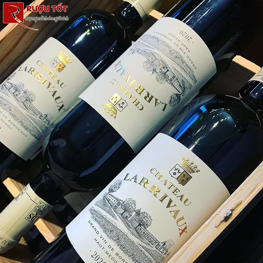 Rượu vang Pháp Chateau Larrivaux