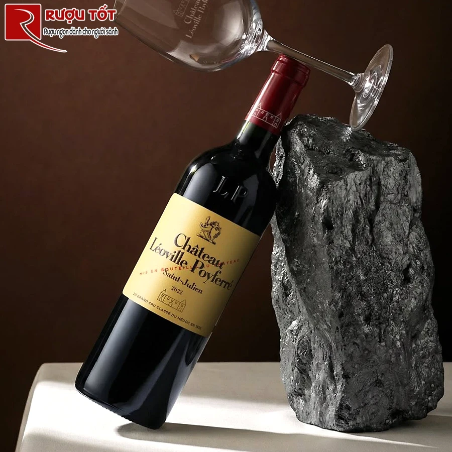 Rượu vang Pháp Chateau Leoville Poyferre