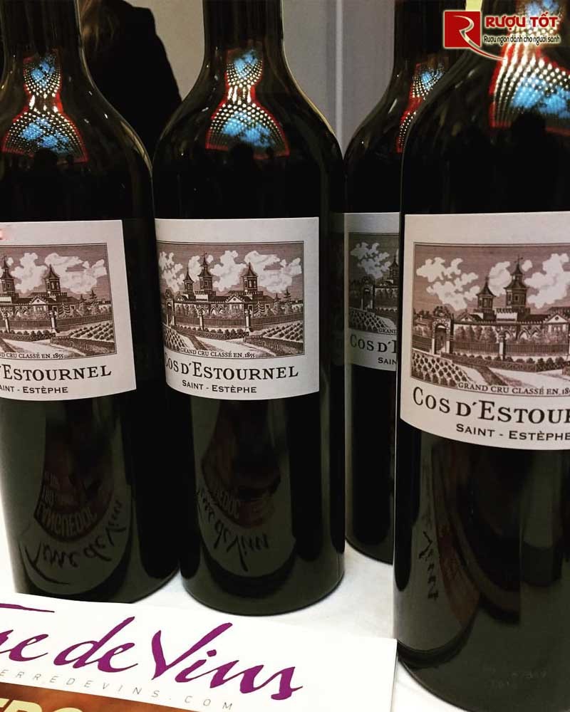 Rượu Vang Pháp Cos d'Estournel Saint Estephe