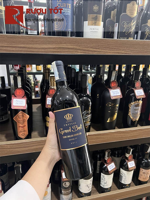 Rượu vang Pháp Grand Bert 2015