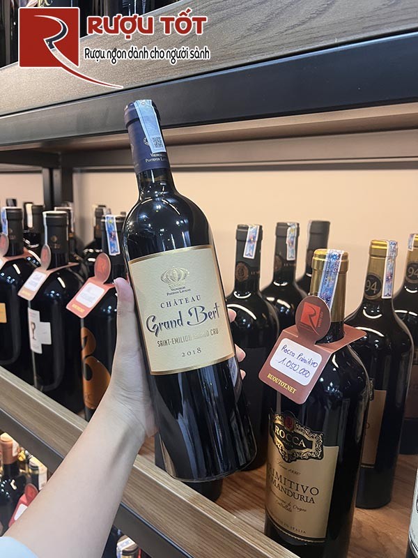 Rượu vang Pháp Grand Bert 2018