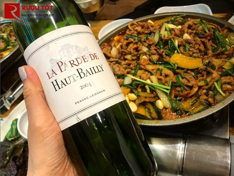 Rượu vang Pháp La Parde de Haut Bailly 750ML