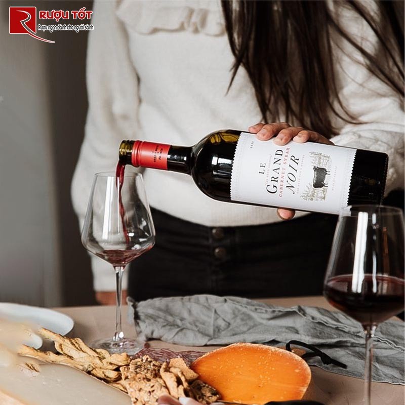 Rượu Vang Pháp Le Grand Noir Cabernet Syrah