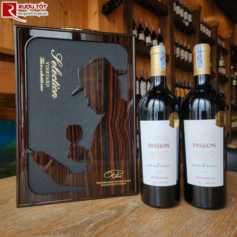 Rượu vang Pháp Passion de Maison Bouey