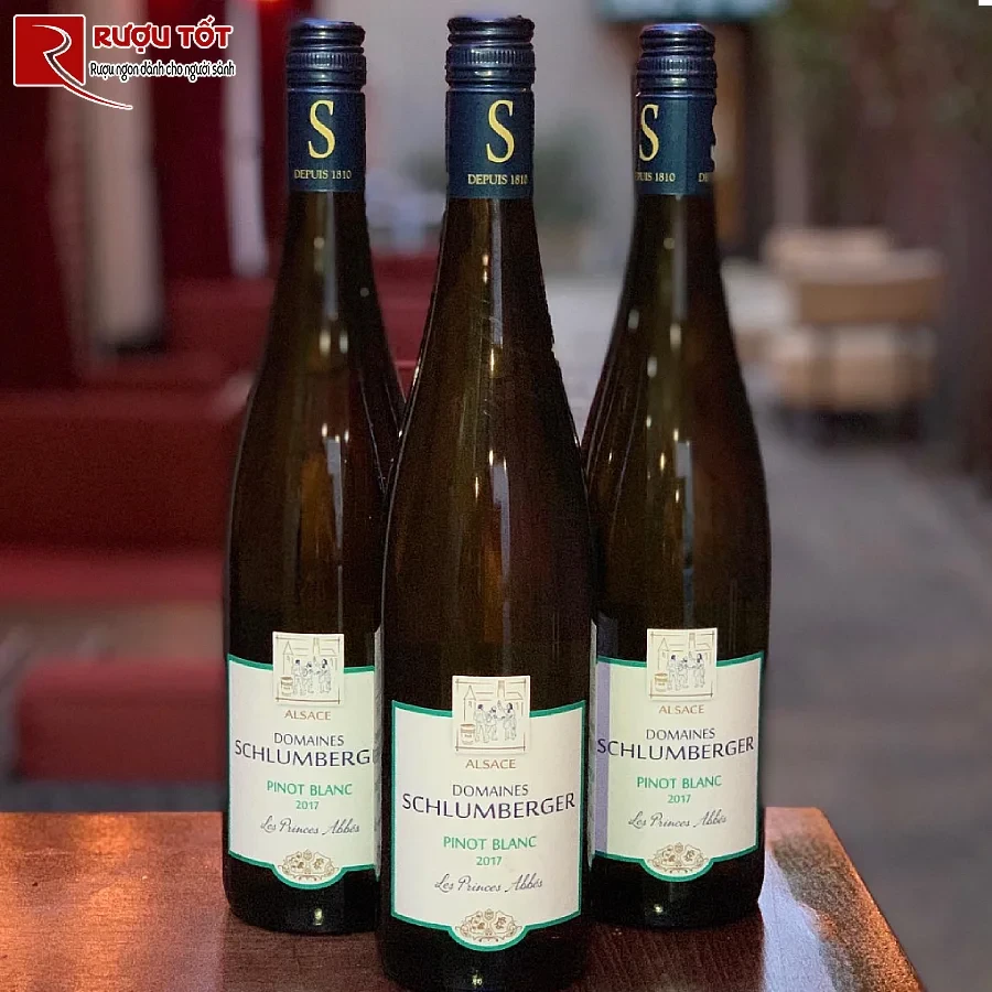 ruou vang pinot blanc les princes abbes