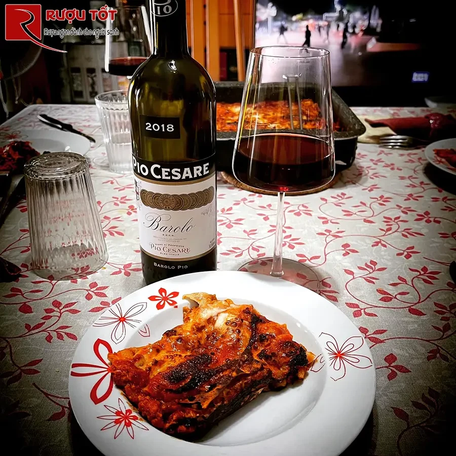 Rượu vang Pio Cesare Barolo