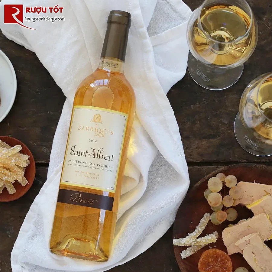 ruou vang plaimont saint albert pacherenc du vic bilh