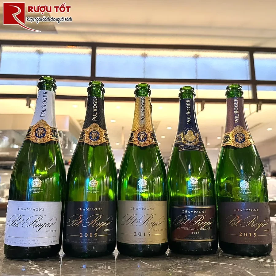 Rượu vang Pol Roger Brut Vintage Champagne