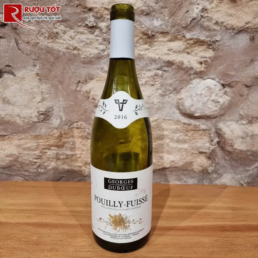 ruou vang pouilly fuisse georges duboeuf