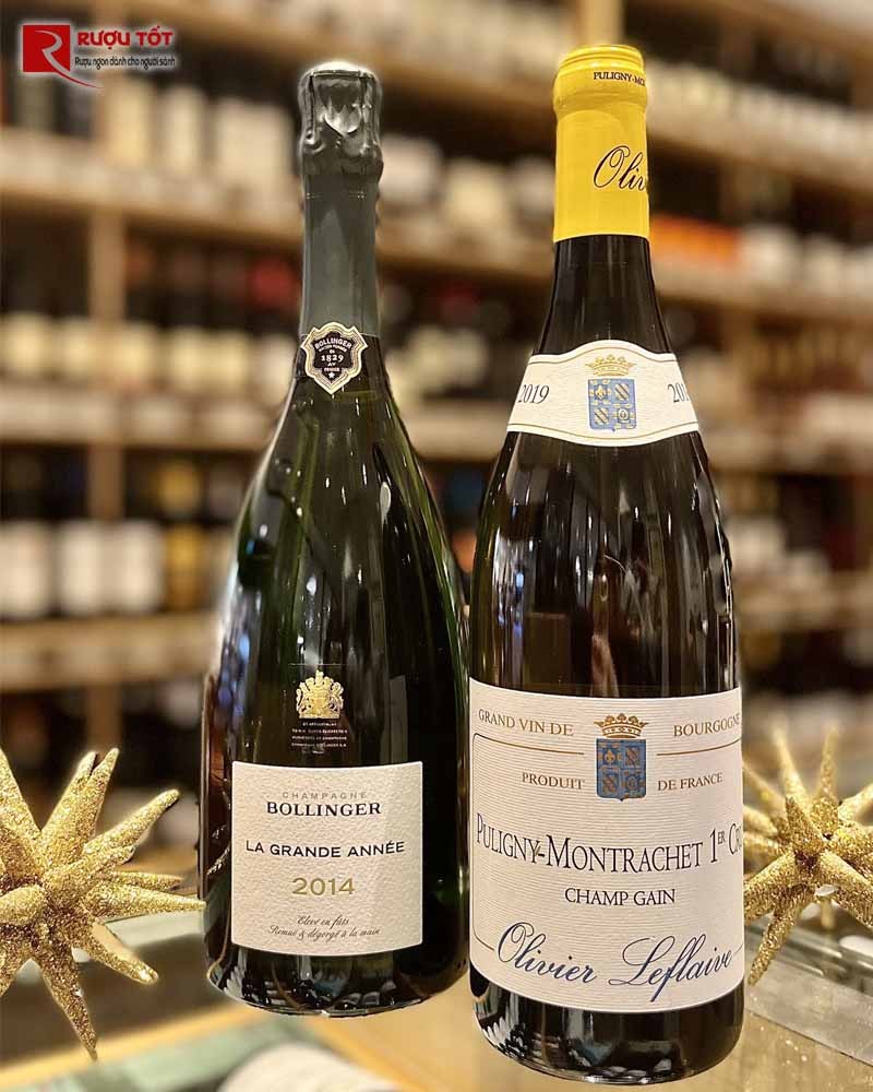 Ruou vang Puligny Montrachet 1st Cru Champ Gain Olivier Leflaive