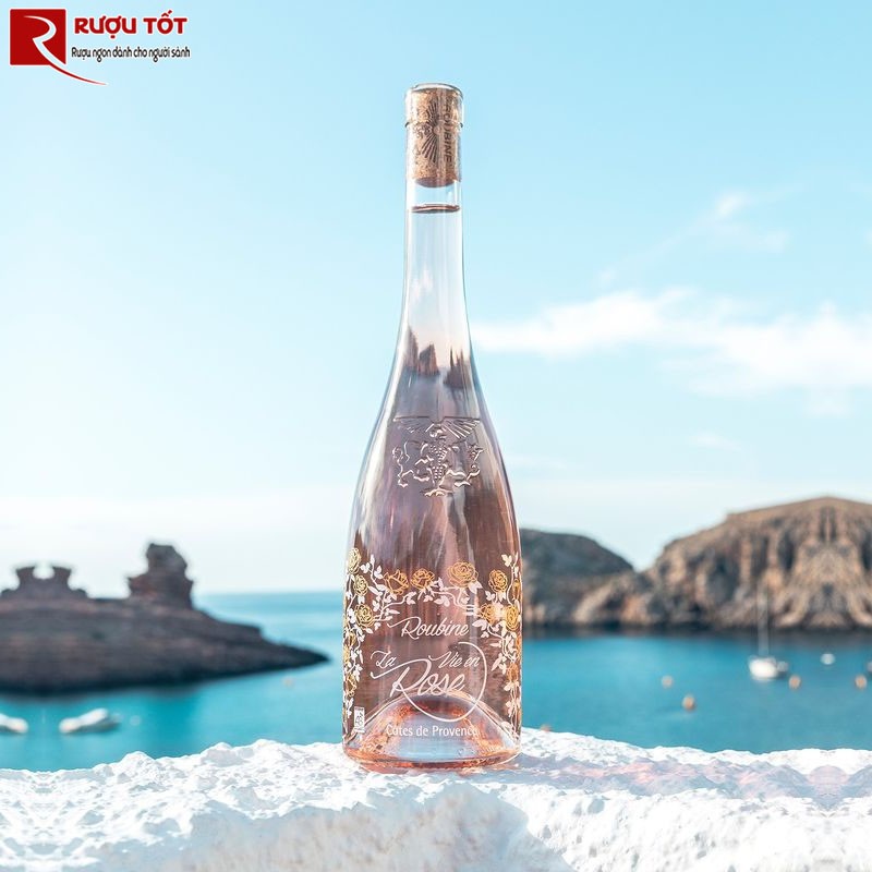 Rượu Vang Roubine  La Vie en Rose