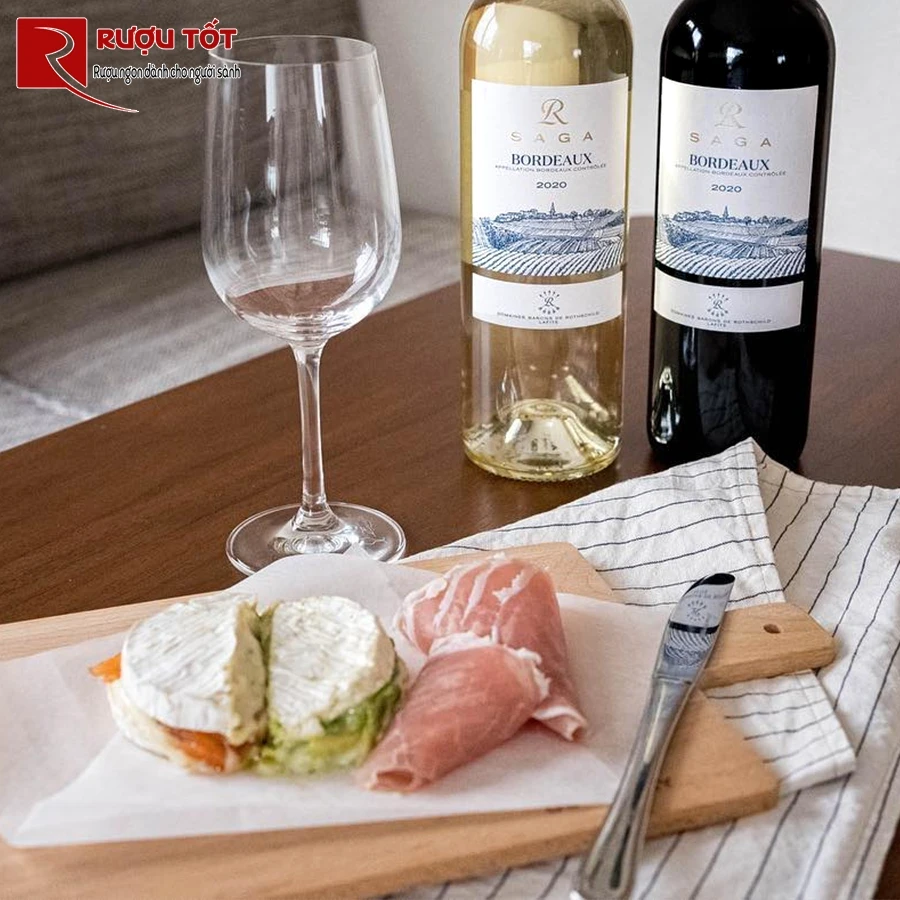 Rượu vang Saga R Bordeaux