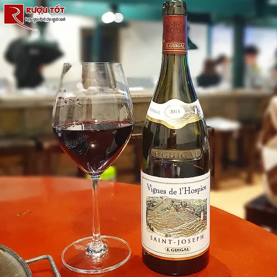 ruou vang saint joseph vignes de l'hospice