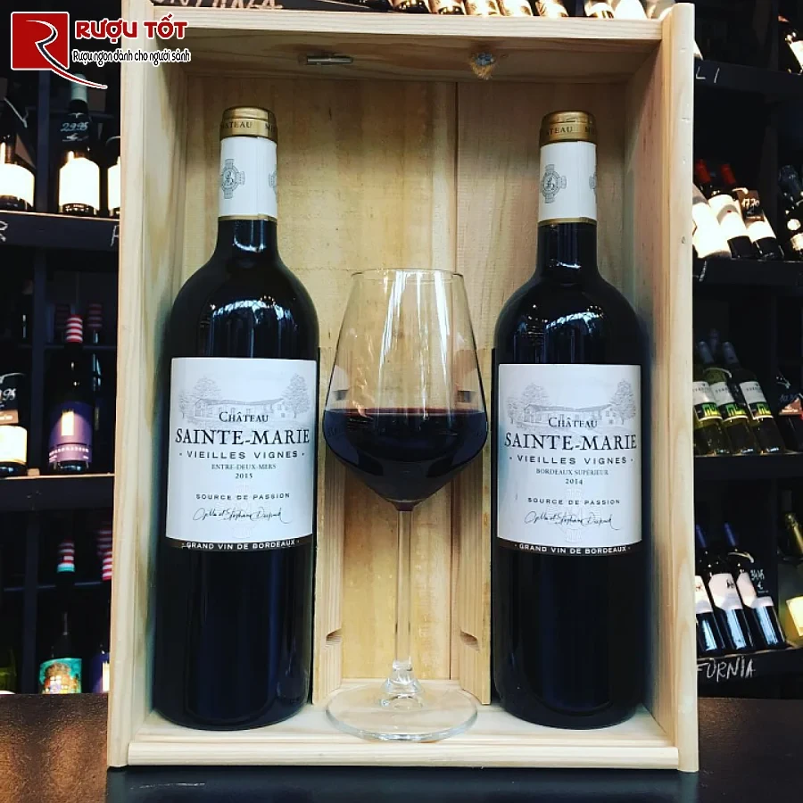 ruou vang sainte marie chateau 13,5% 750ml phap