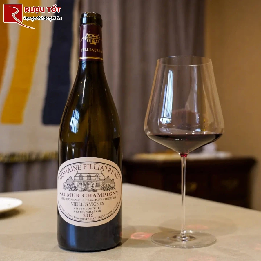 ruou vang saumur champigny vieilles vignes 750ml 13,5%