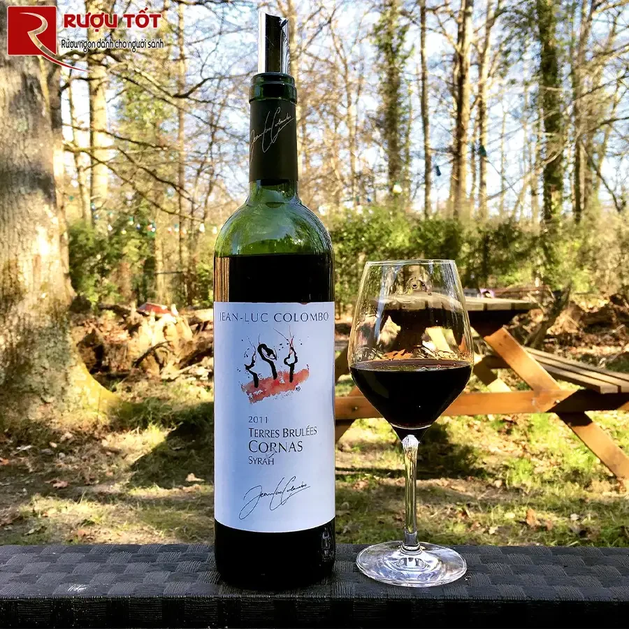 Rượu vang Terres Brulees Cornas