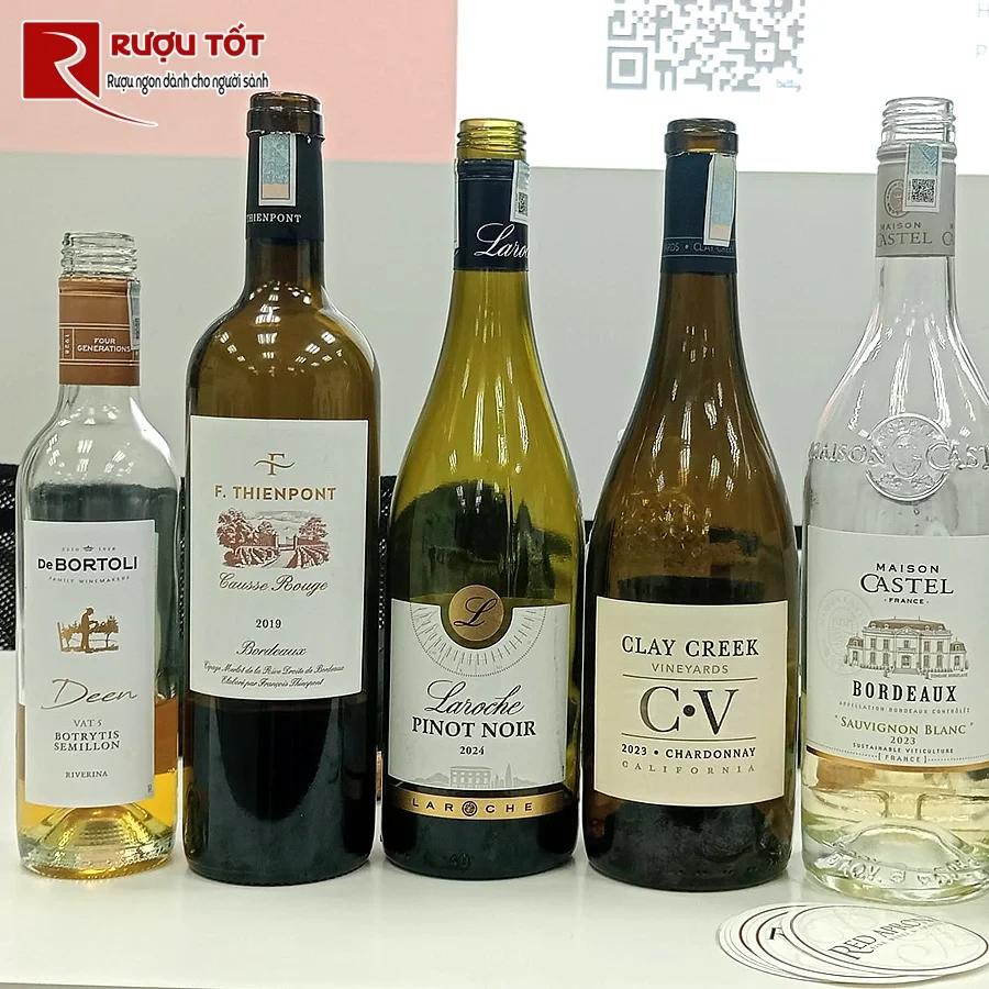 Rượu vang Thienpont Causse Rouge Merlot Bordeaux