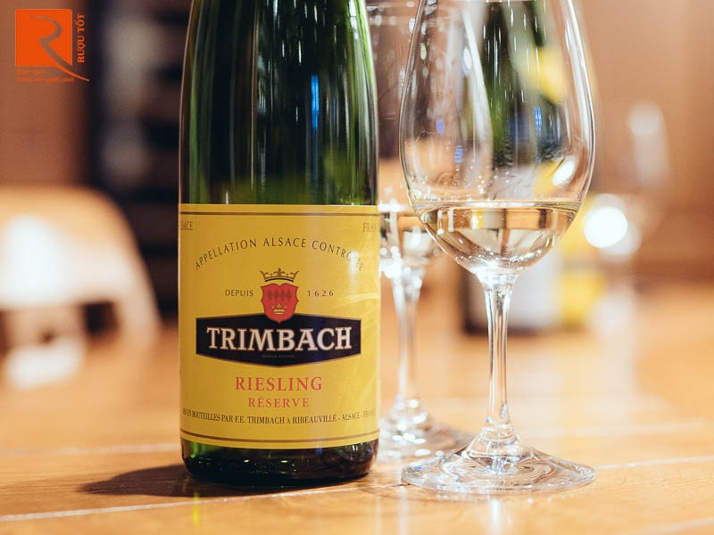 Rượu vang Trimbach từ vùng Alsace