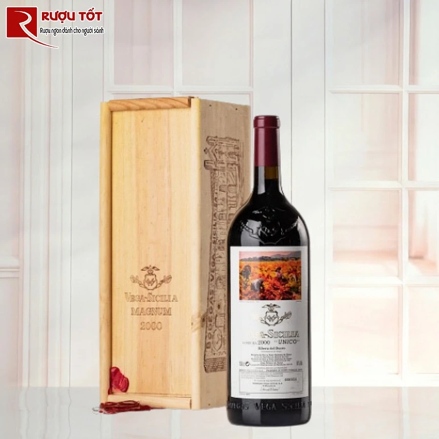 ruou vang vega sicilia unico