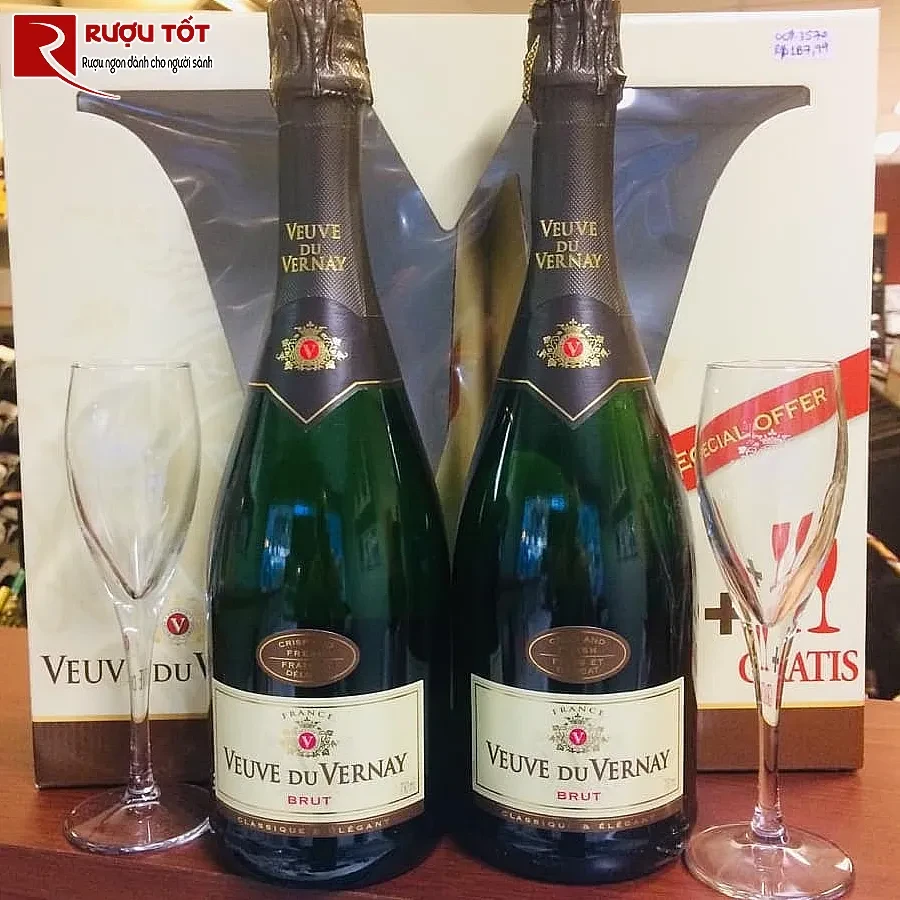 ruou vang veuve du vernay brut