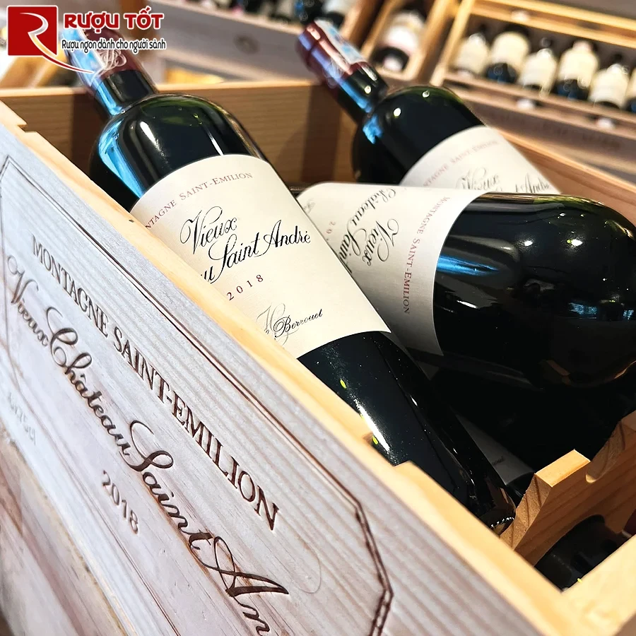 Rượu vang Vieux Chateau Saint Andre