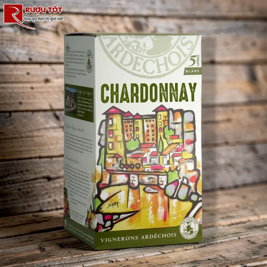 ruou vang vignerons ardechois chardonay