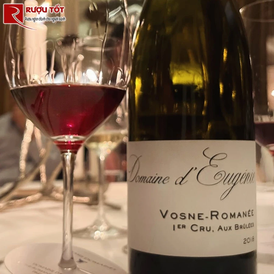ruou vang vosne romanee 1er cru les brulees gia tot