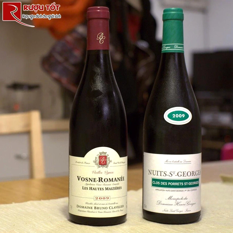 Rượu vang Vosne Romanee Les Hautes Maizieres
