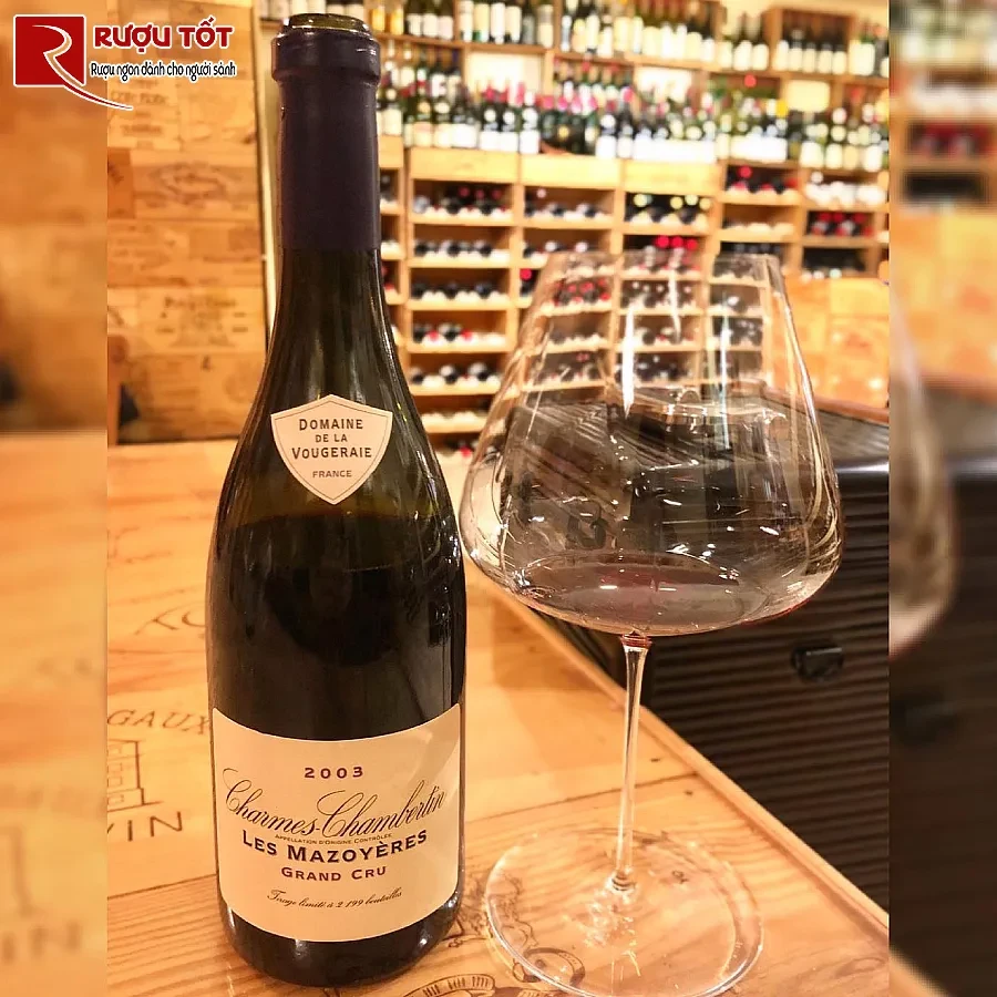 ruou vang vougeraie charmes chambertin les mazoyeres grand cru