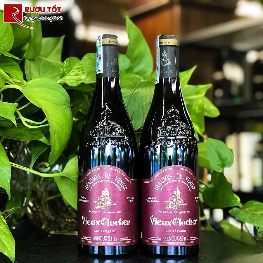 ruou vieux clocher beaumes de venise phap