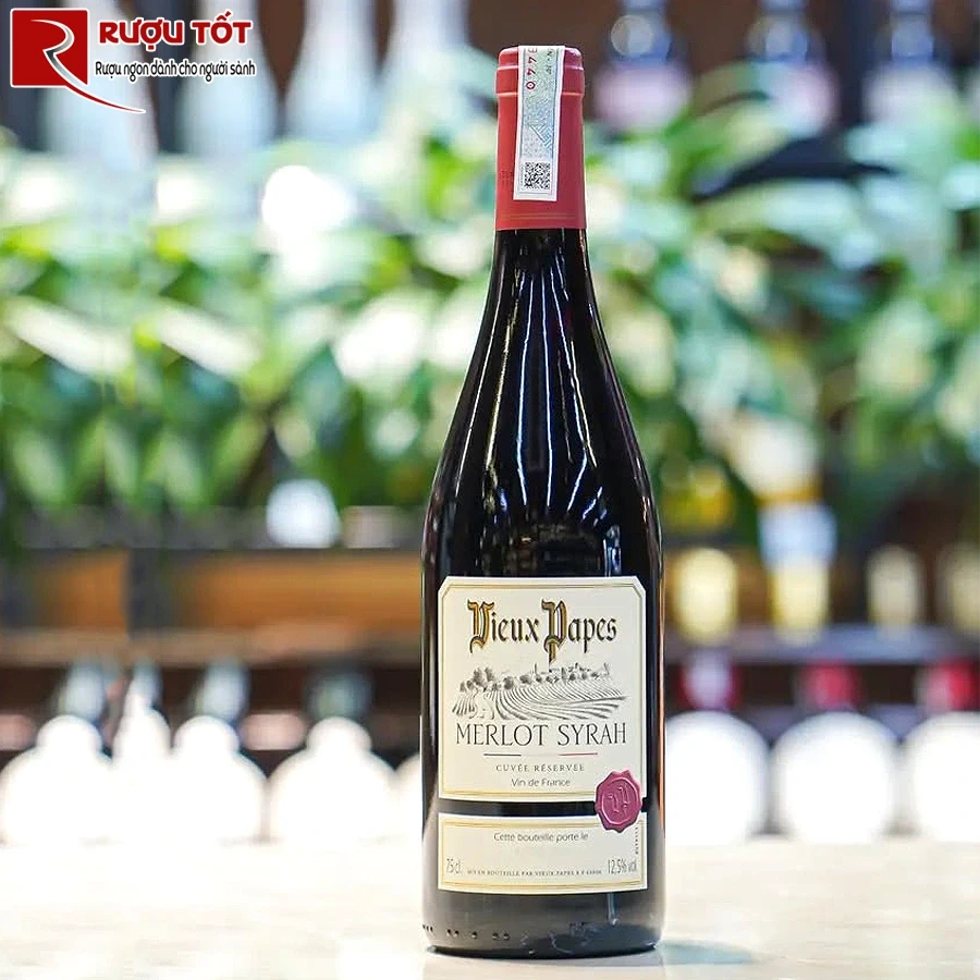 Rượu Vieux Papes Cuvee Reservee Red