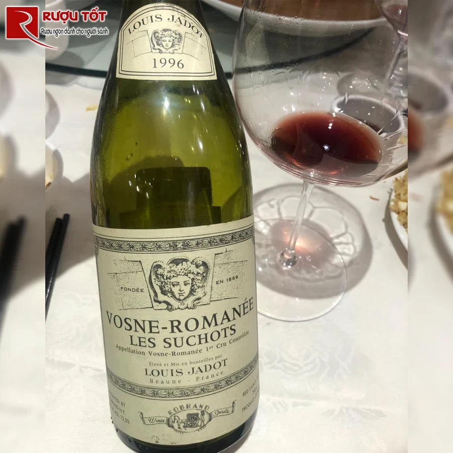 ruou vosne romanee les suchots louis jadot
