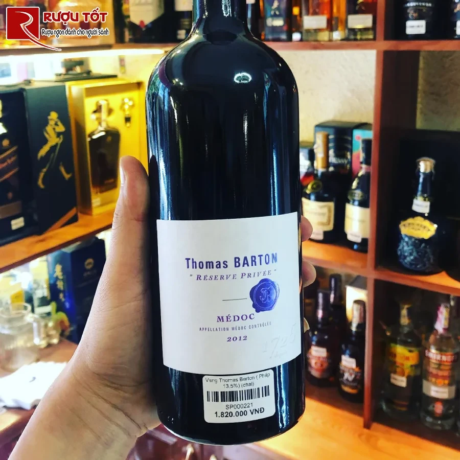 ruou thomas barton reserve privee medoc
