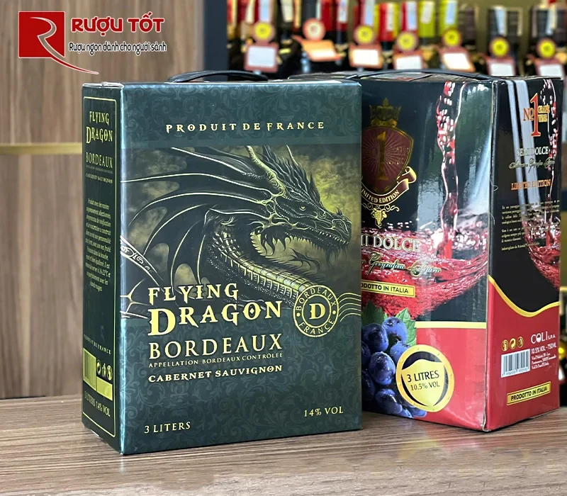 Vang bịch Flying Dragon 3l