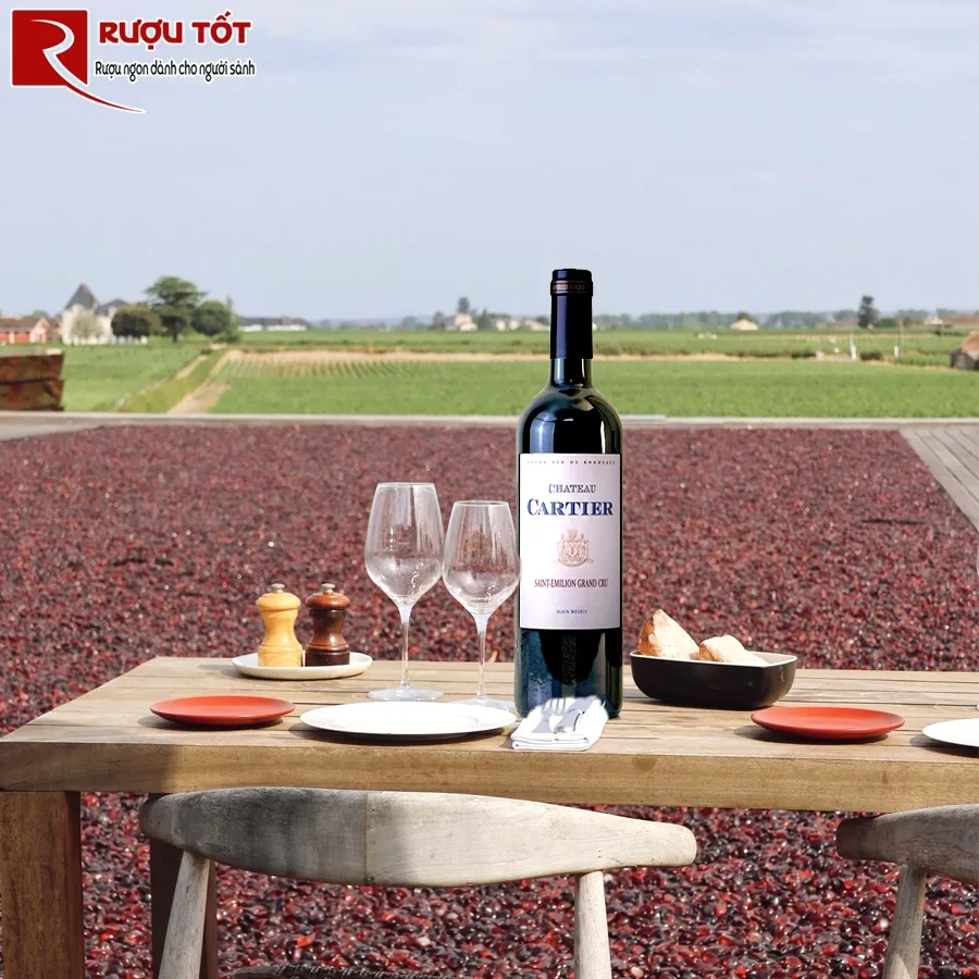 Vang Chateau Cartier Saint Emilion Grand Cru