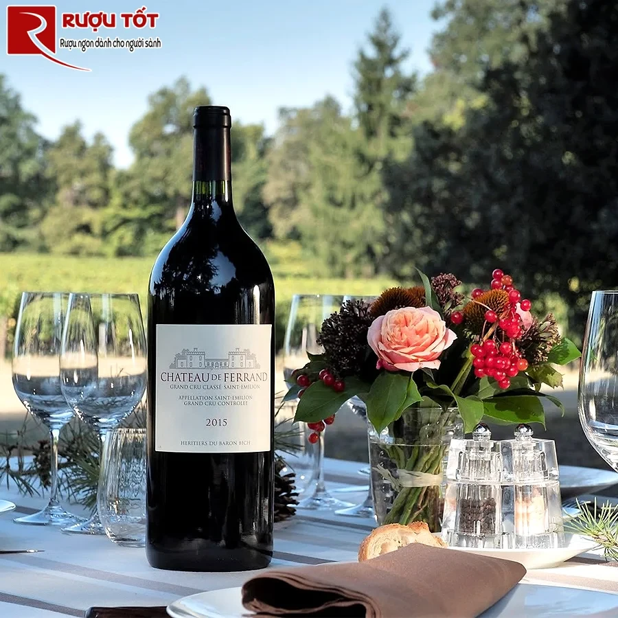 Vang Chateau de Ferrand Saint Emilion Grand Cru