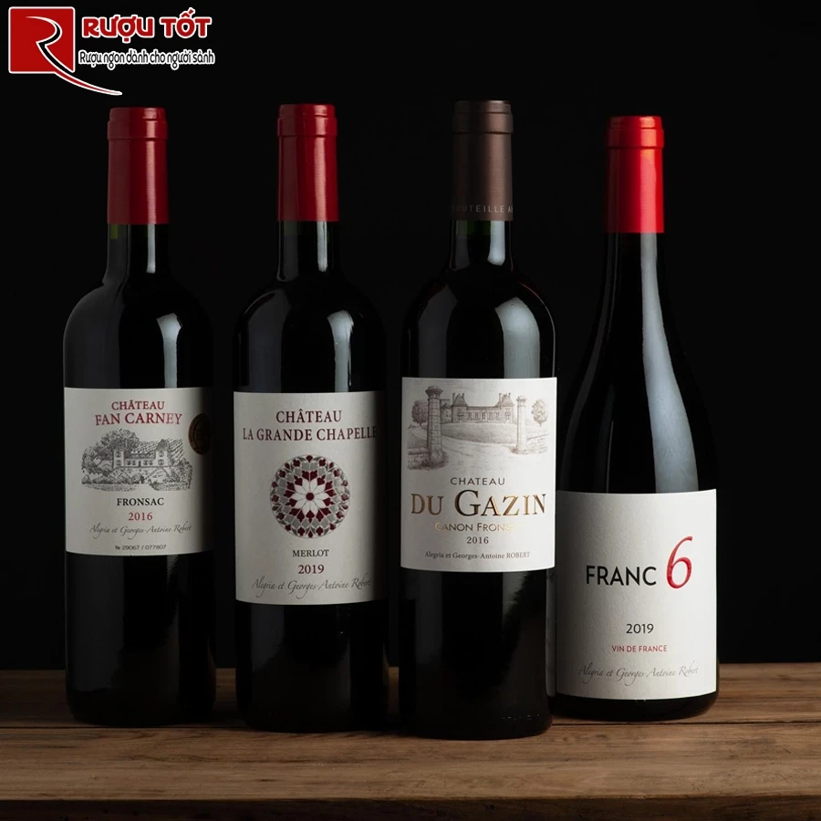 Vang Chateau Du Gazin Canon Fronsac
