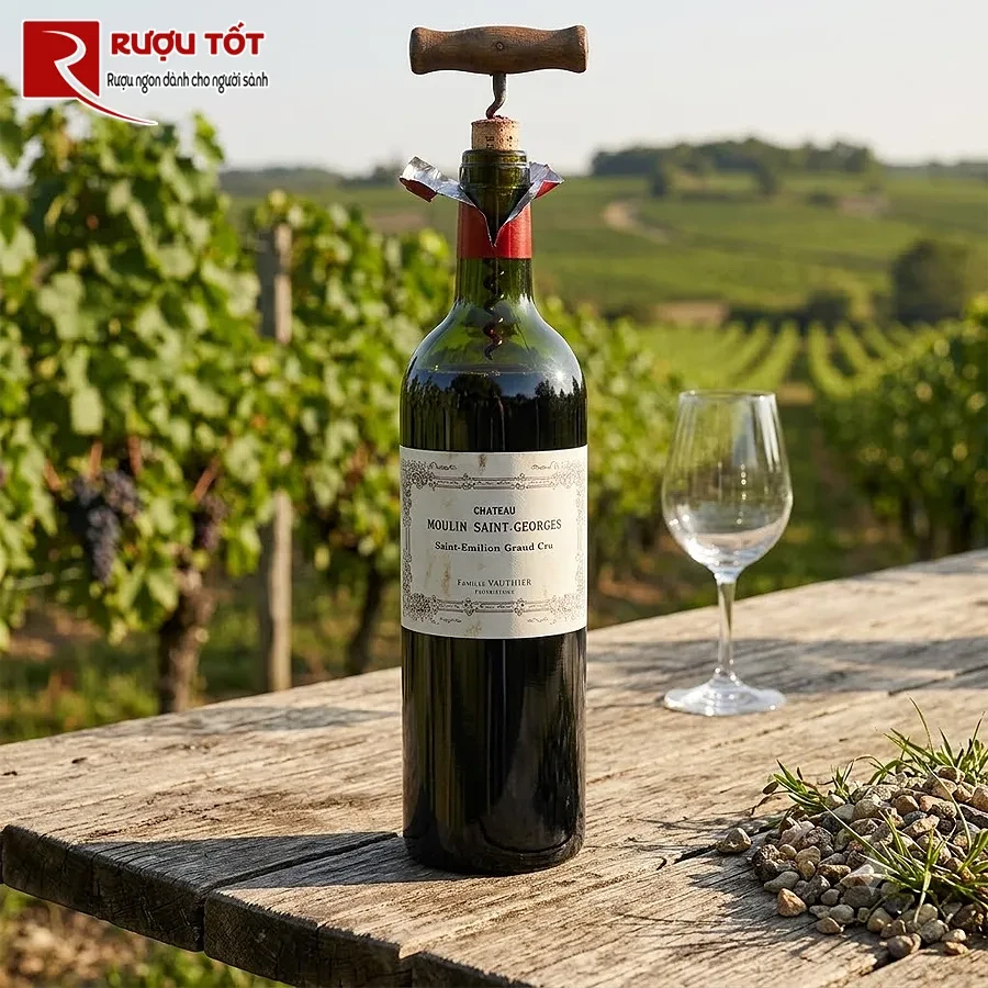 Vang Chateau Moulin Saint Georges