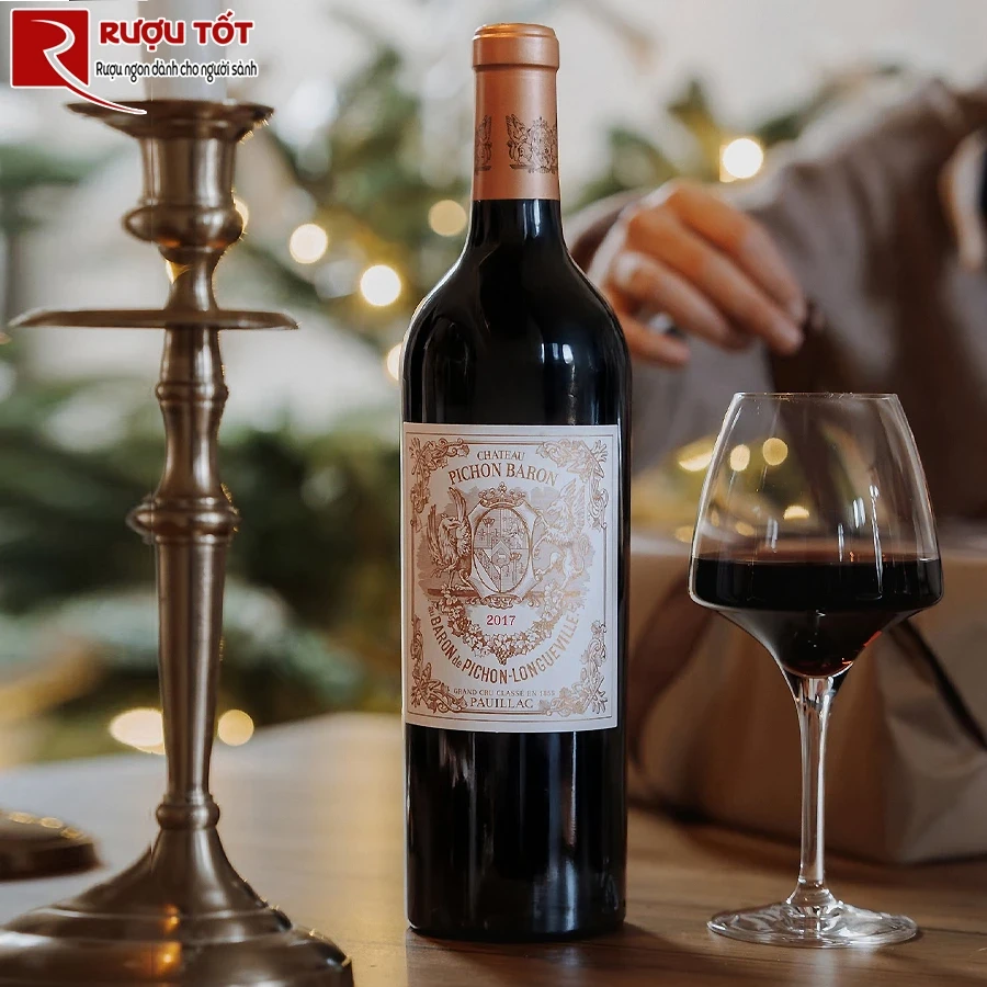 Vang Chateau Pichon Longueville Baron Pauillac