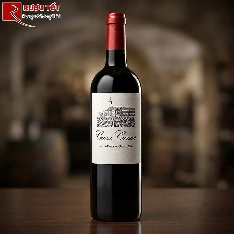 Vang Croix Canon Saint Emilion Grand Cru