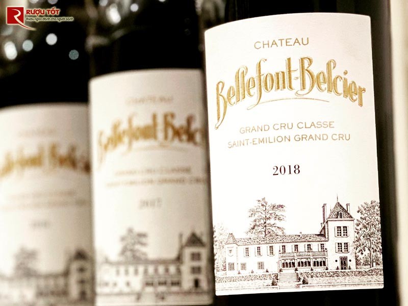 Vang đỏ Chateau Bellefont Belcier