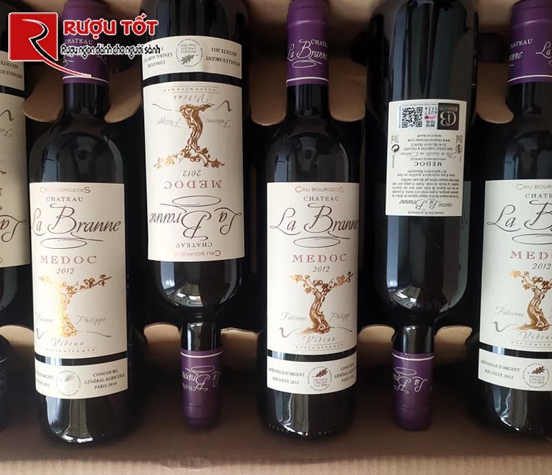 Vang đỏ Chateau La Branne