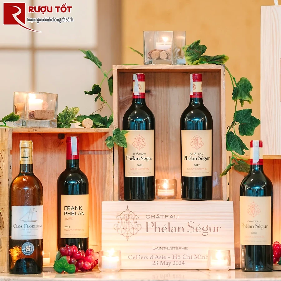 Vang đỏ Chateau Phelan Segur Saint Estephe
