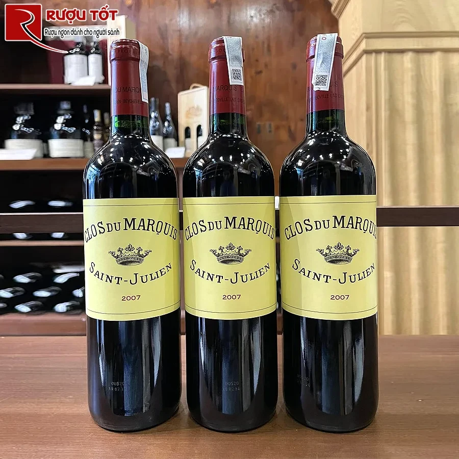 Vang đỏ Clos du Marquis Saint Julien