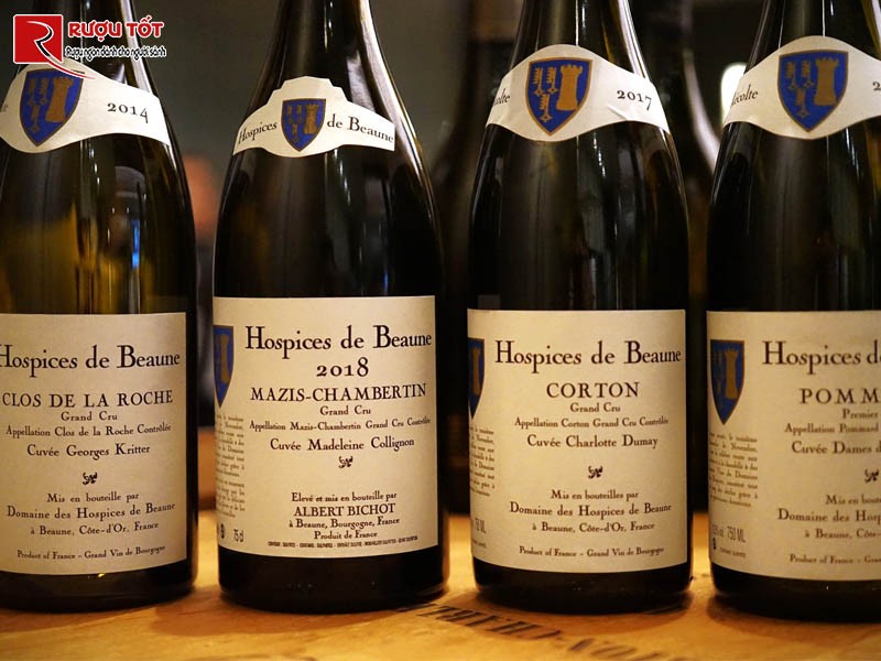 vang đỏ Corton Grand