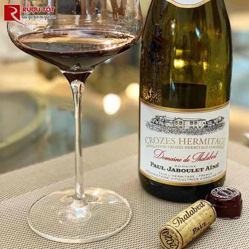 Vang đỏ Crozes Hermitage Domaine de Thalabert