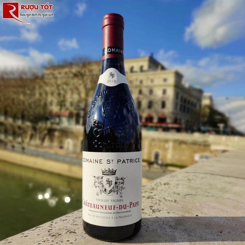 Vang Đỏ Domaine St Patrice Chateauneuf Du Pape