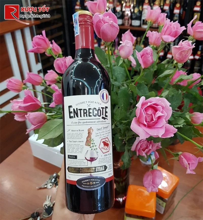 Vang đỏ Entrecote 750ml