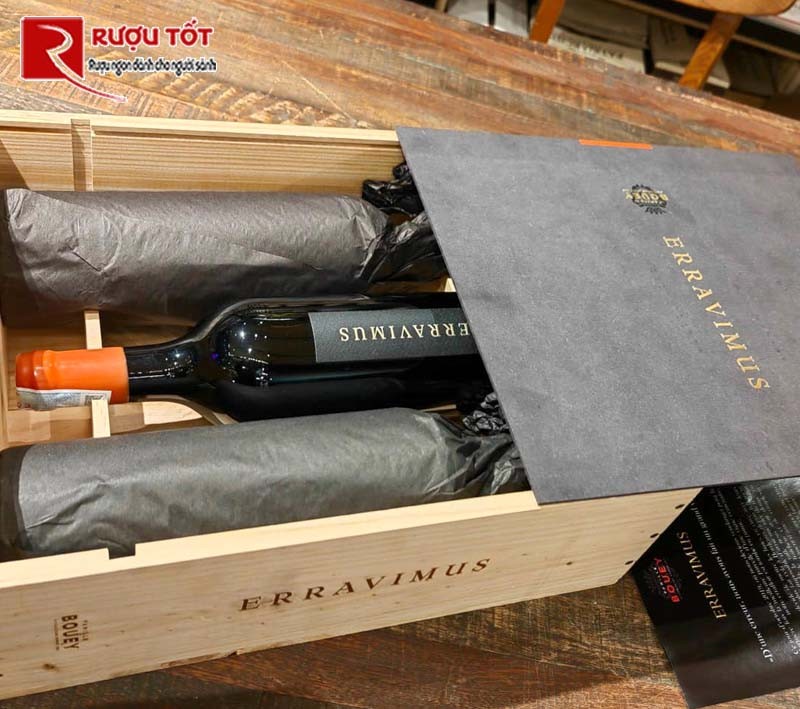 Vang đỏ Erravimus