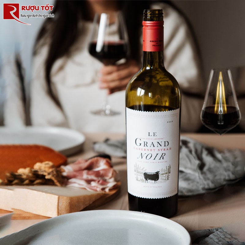 Vang Đỏ Le Grand Noir Cabernet Syrah
